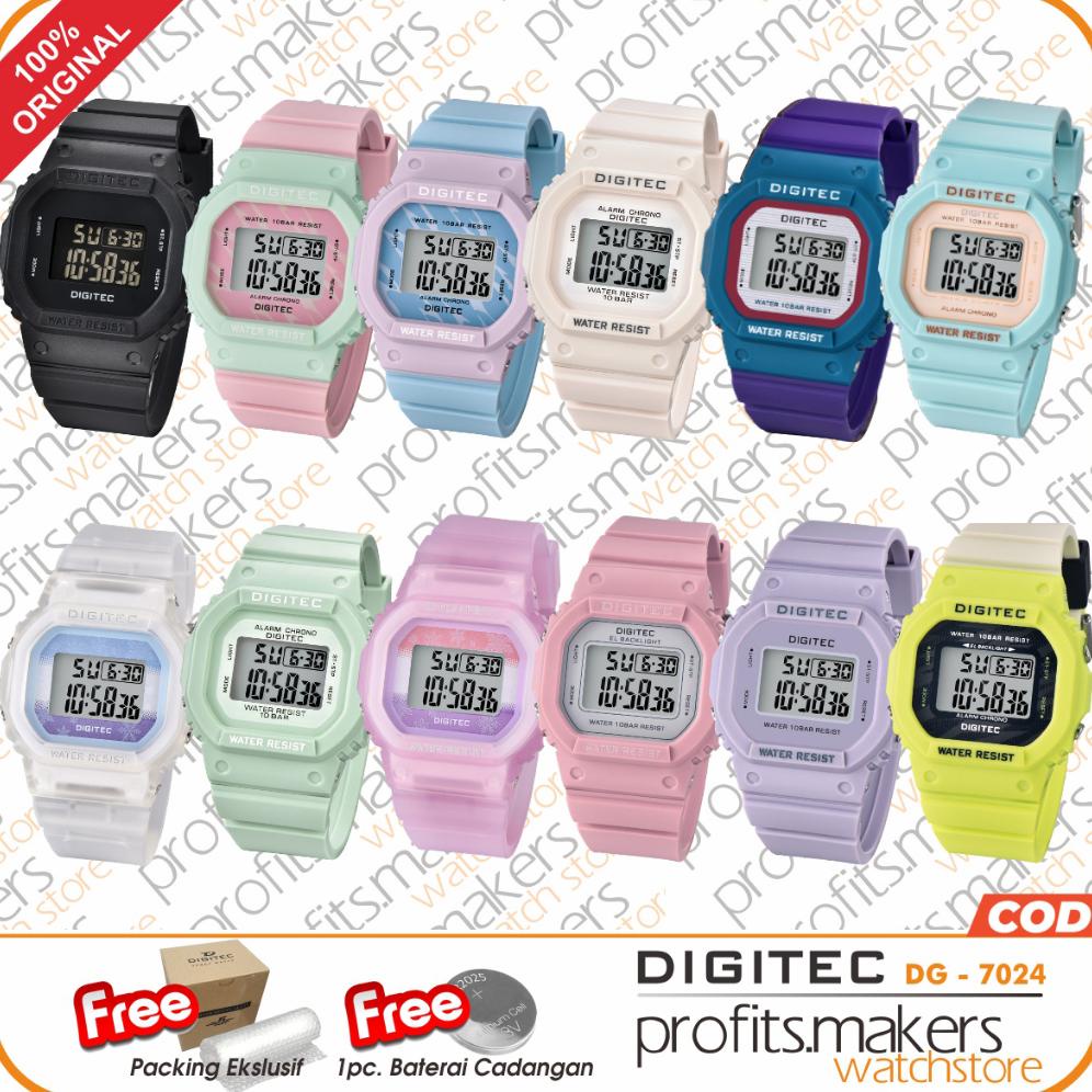Sale Digitec Dg7024 / Dg 7024 / Dg-7024 / Dg 4088 / Dg-4088 / Dg4088 Watch Jam Tangan Original Termu