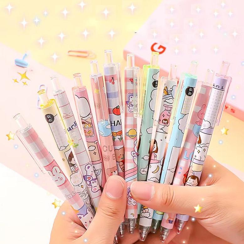 

Pulpen Gel Mekanik Motif Cartoon Lucu Pulpen Pelajar Pulpen kantor Pena Motif Lucu