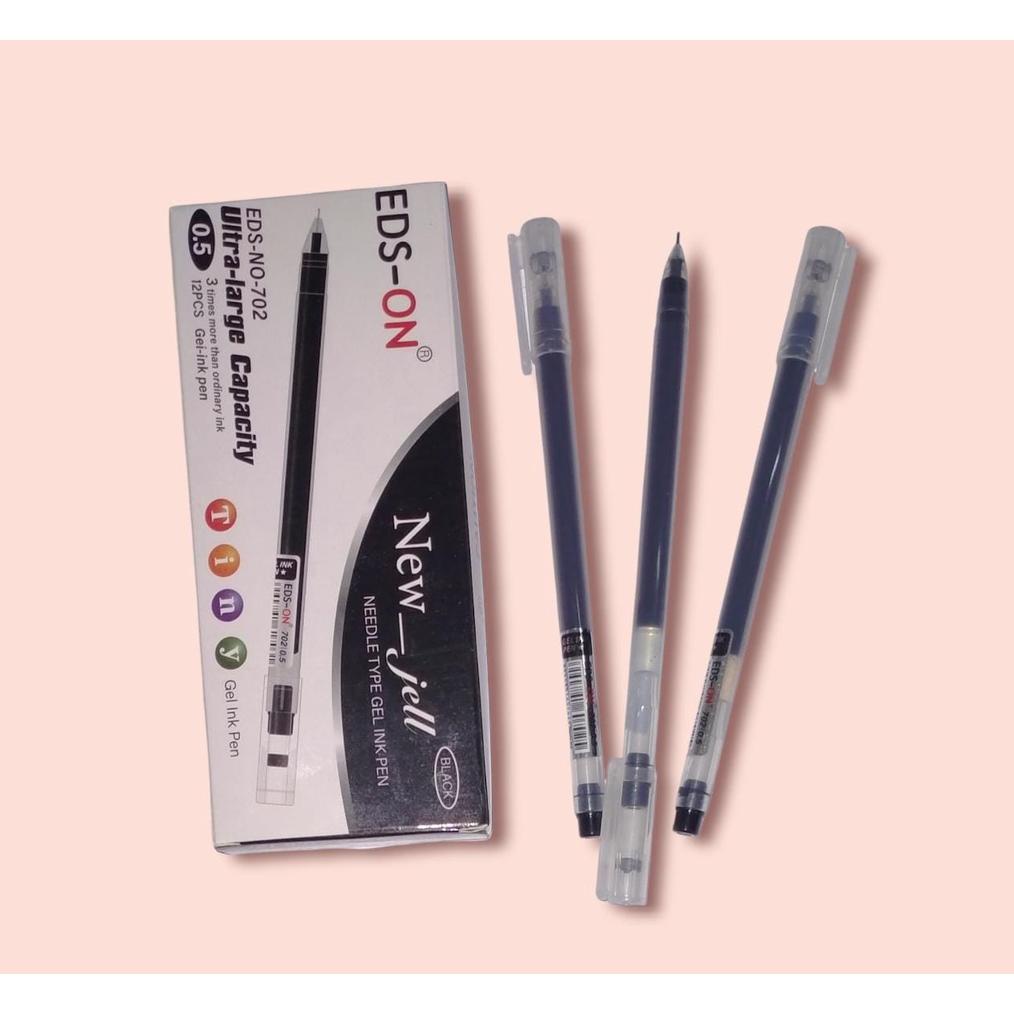 

PULPEN GEL UJUNG LANCIP 0.5 MM PUTIH PEN JEL BALLPOINT POLOS NEDDLE TIP MURAH