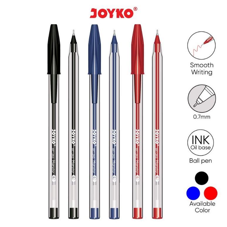 

Pulpen Joyko Haruto BP-345 / Ball Pen 0.7mm (1 pcs)