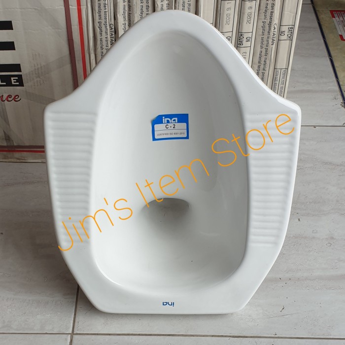 Promo Closet Jongkok Ina C2 White / Putih