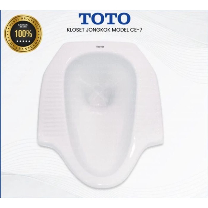 Terbaru Toto Kloset Jongkok Putih Ce-7 Promo Terlaris
