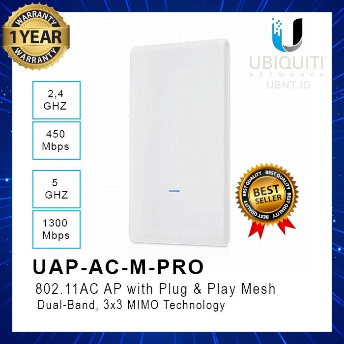 UBIQUITI Unifi AC Mesh Pro UAP-AC-M-PRO UAP AC M PRO