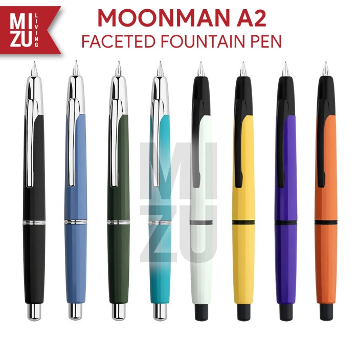 

Gaya Moonman A1 A2 Capless Majohn Inspired By Pilot Capless Fountain Pen