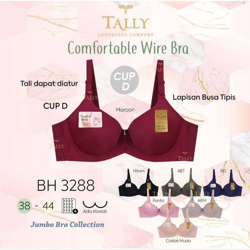 bra tally Cup D 3288