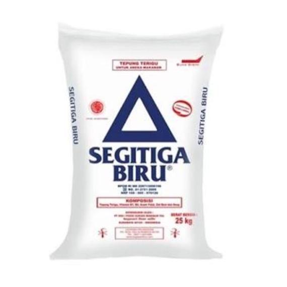 

Tepung Terigu Segitiga Biru 25kg - Gosend Only! Baru!!!