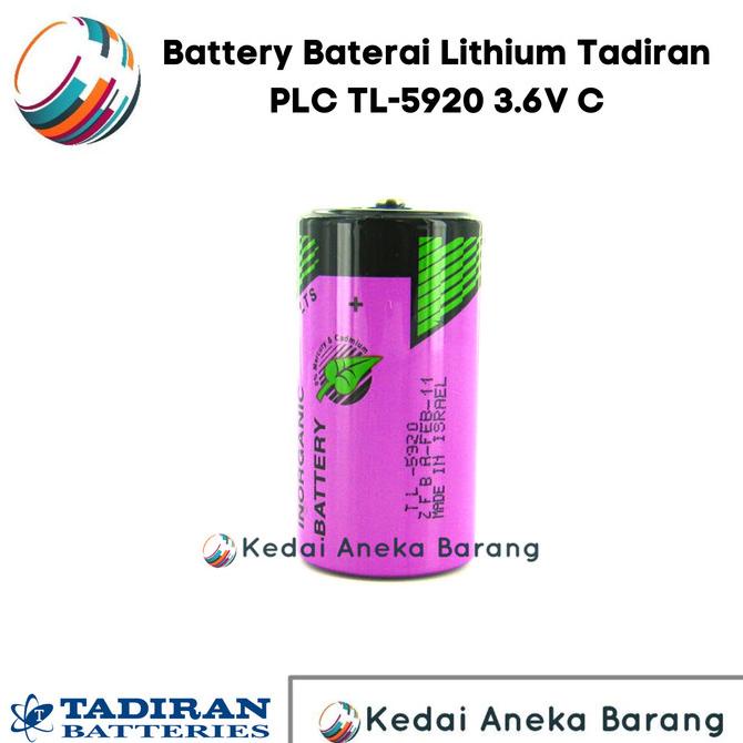 Battery Baterai Lithium Tadiran PLC ER26500 TL-5920 SL-2770 3.6V C