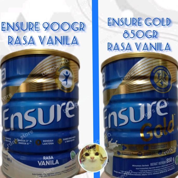 

Ensure gold susu bubuk formula 900 gram vanila kaleng orang tua lansia