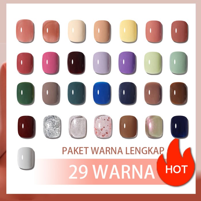 ✨Baru Kutek Gel Uv My Dance Set Lengkap Full 29 Warna Limited