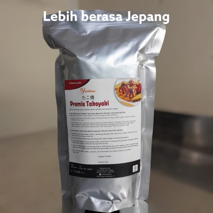 

Populer Tepung Takoyaki Berupa 1 Kg Premix Untuk Jualan Takoyaki Matang