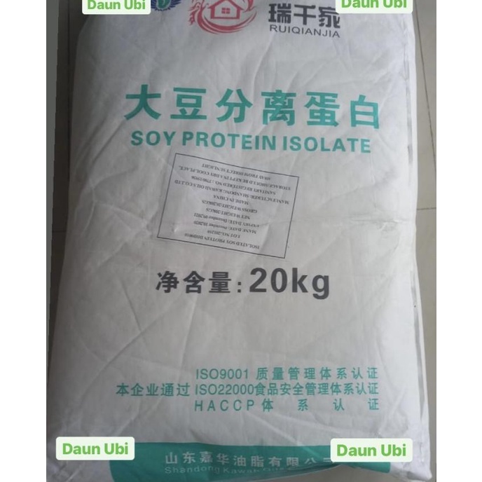 

Isolated Soy Protein / Tepung Kacang Kedelai / Isp (1Kg)