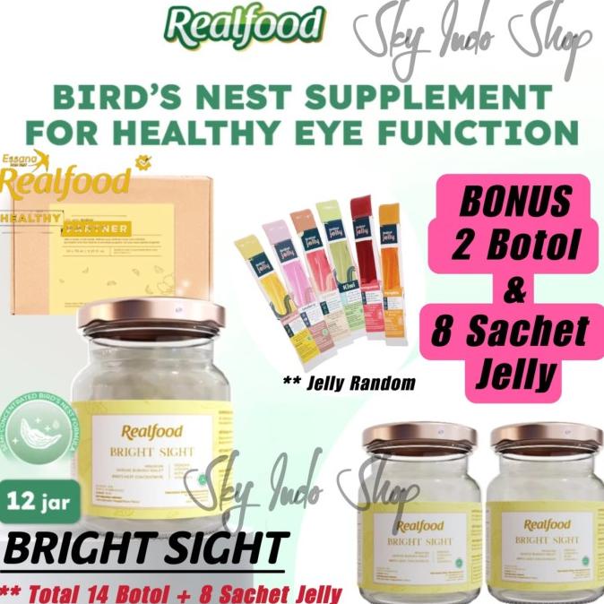 

Realfood Bright Sight ( 12 Jar ) Minuman Sarang Burung Walet