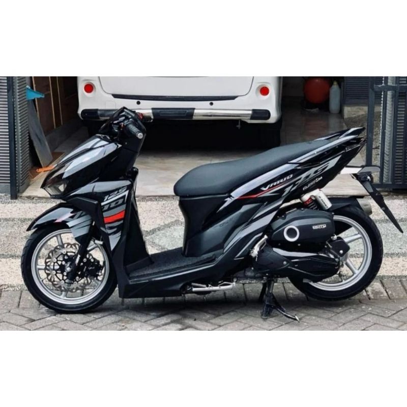 STIKER STRIPING COSTUM VARIO LED NEW 125/150 TRANSPARAN DESIGN ELEGAN