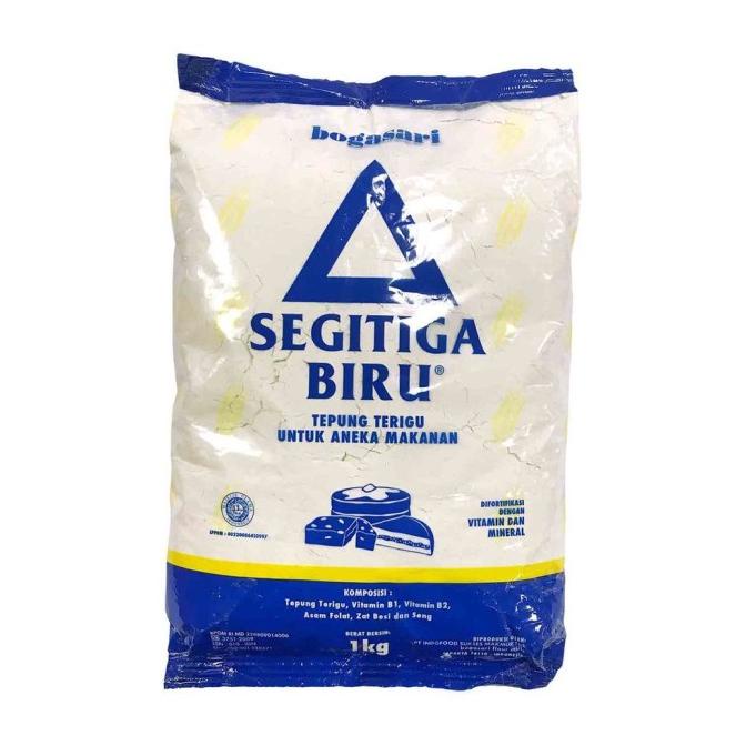 

Tepung Segitiga Biru Bogasari KARTON / DUS 1kg isi 12kg - INSTANT Baru!!!