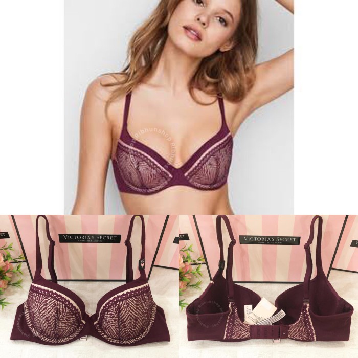 [Ori] Victoria'S Secret Original Lined Demi Bra 11125765 Terbatas