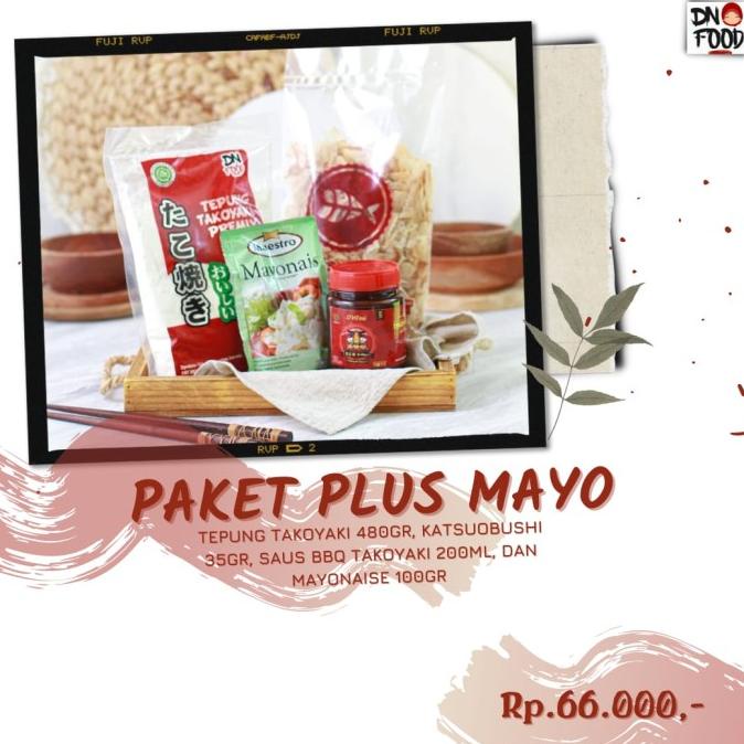 

Paket Takoyaki Dnfood dan Mayo Ready Stok zp 1001