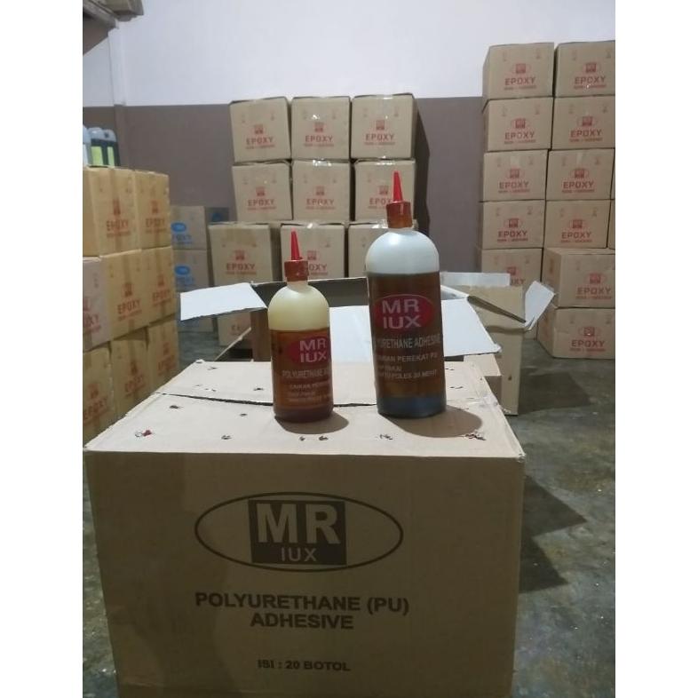 

New LEM KAYU EPOXY PU MR LUX 1KG/LEM MADU MUDAH MEREKAT