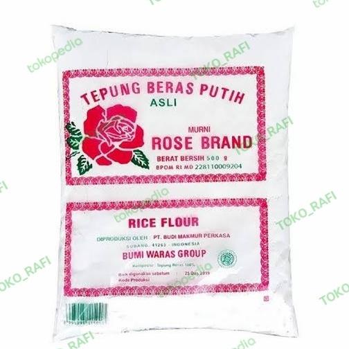 

Tepung Beras Rose Brand 500gr Per 1 Dus Ready Stok zp 1109