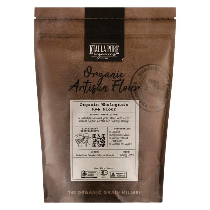 

KIALLA Organic Rye Flour 700 gr - Tepung Gandum Hitam Organik Ready Stok zp 1158