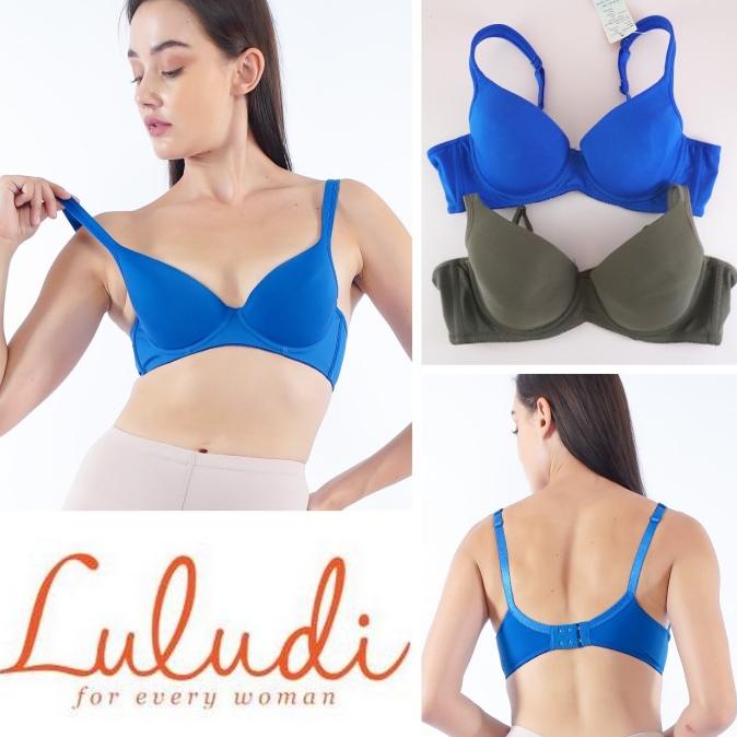 BRA WANITA KAWAT BUSA TIPIS FULL CUP LULUDI WACOAL POLOS LBB00017
