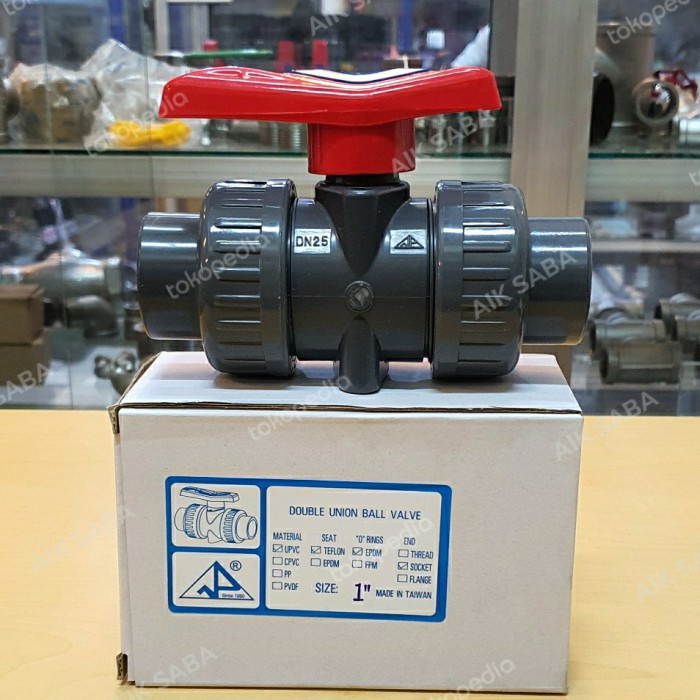 ✅New Ori Ball Valve True Union Pvc 21/2 Inch / Ball Valve Water Mur Pvc Terbaru