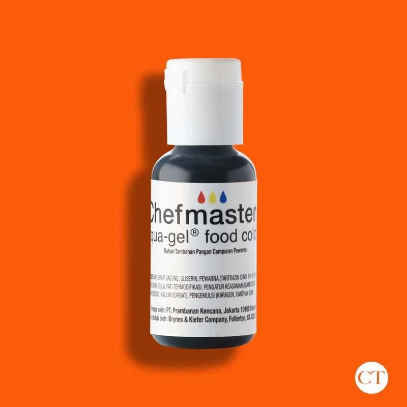 

Chefmaster Liqua Gel - Neon Orange 20Gr / Pewarna Makanan