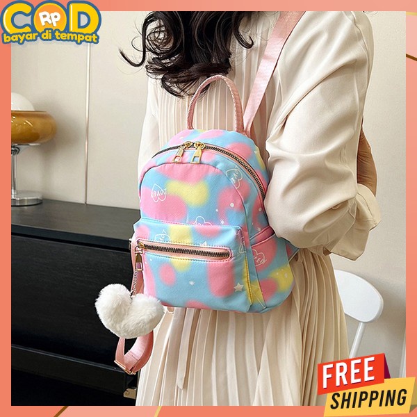 Tas Ransel Wanita Backpack School Kekinian Taa Bahu Sekolah Awet Tda Punggung Murah Berkualitas Bagp