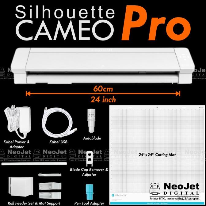 

Mesin Cutting Sticker Cameo 4 Pro 60 Cm Sablon Art And Craft Souvenir Kode 572