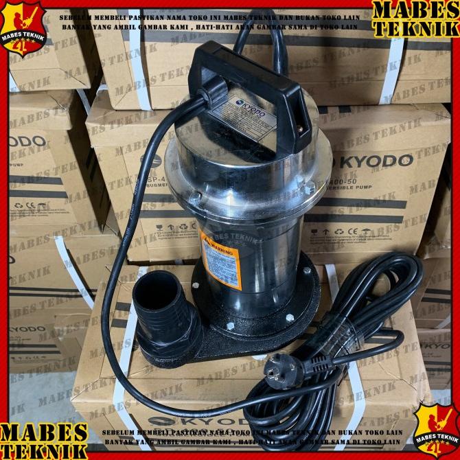 Kyodo Sp400 / Sp 400 / Sp400-50 - Pompa Celup Air Bersih / Asin - 2"