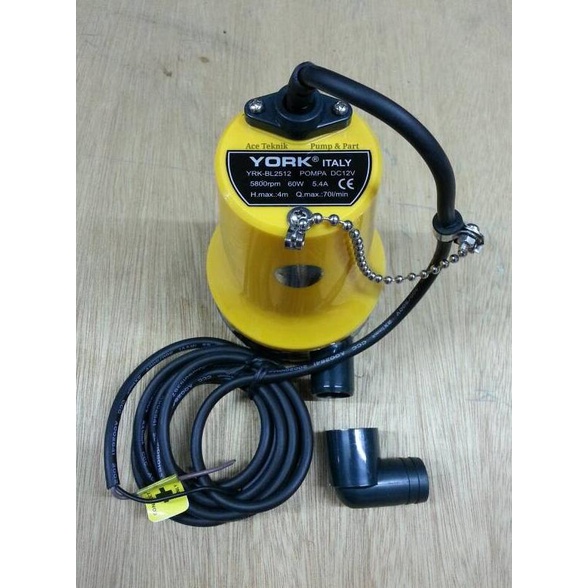 Yrk-Bl2512 Pompa Air Celup Dc York {Submersible Pump}