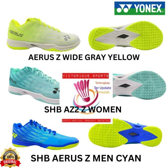 Sepatu Badminton Yonex Shb Aerus Z2 Women Mint Original  Berryandano