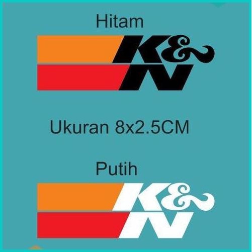 

Cutting Sticker K&N Filter 8x2.5cm Harga Satuan Bahan Oracal Stiker K