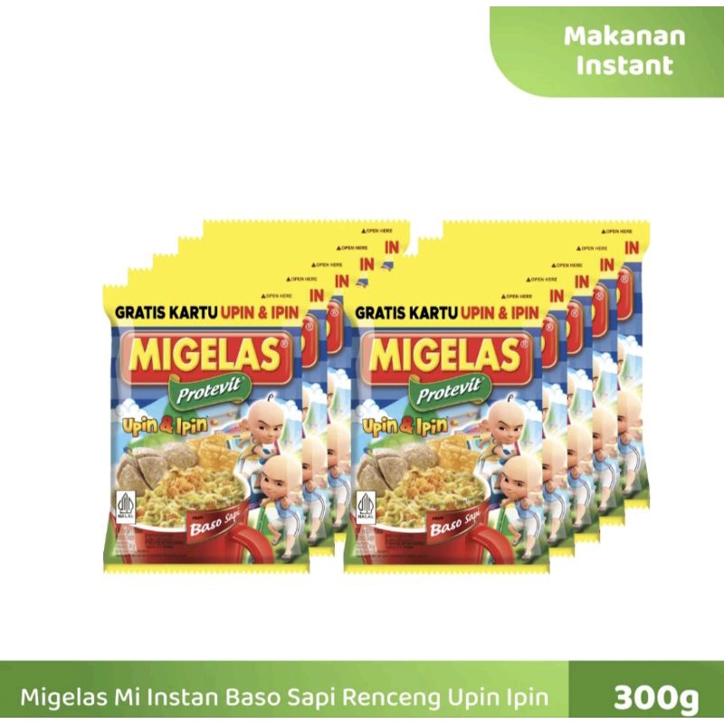 mie gelas 1 renteng isi 10 sachet