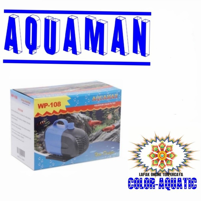 ✅Original Pompa Kolam Besar Pompa Celup Air Aquaman 108 Pompa Celup Kolam Bisa Sameday