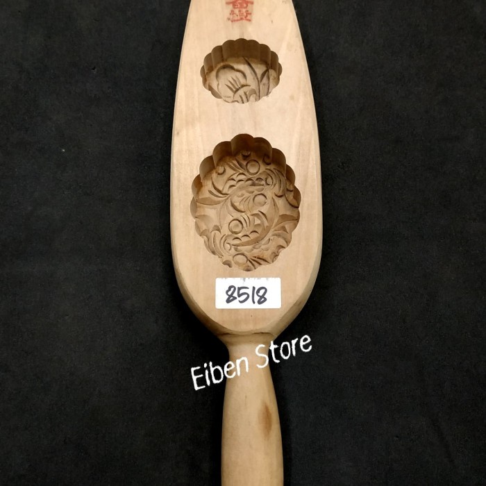 

✅Termurah Mooncake Mould Gold Fish Oval / Cetakan Mooncake Kayu 8518 Berkualitas