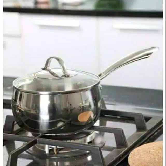 ✨Baru Panci Stainless Steel Sauce Pan 15L Ichef Limited
