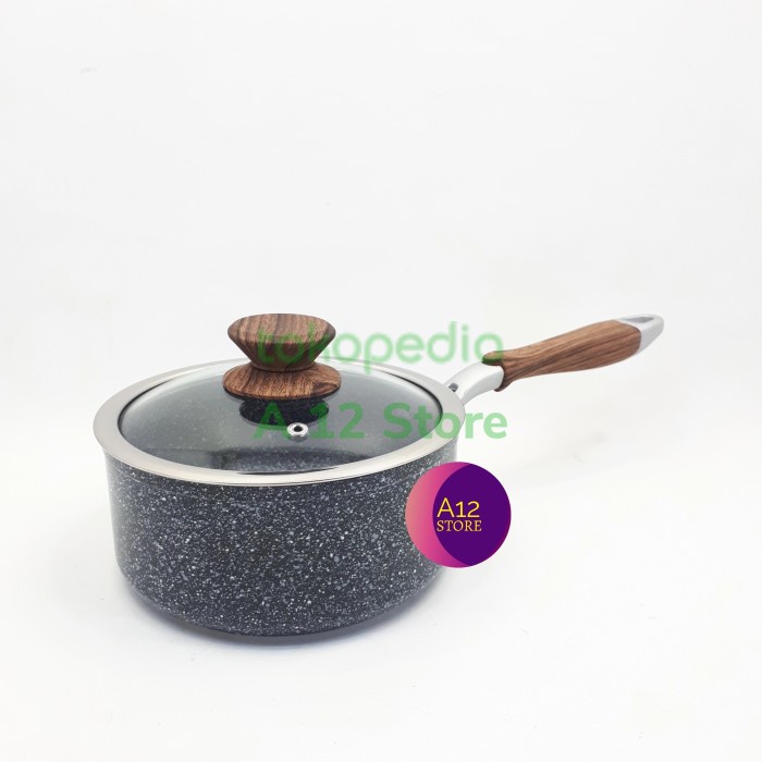 ✨Baru Shuma Sauce Pan 18Cm/ Shuma Sauce Pan Eco Safe Plus Non Stick Ceramic Terbaru