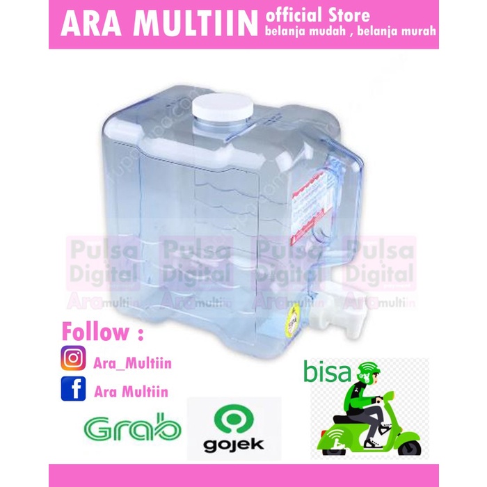 ✨Baru Arrow Galon Minum Slimline 7.5 Ltr Bisa Sameday