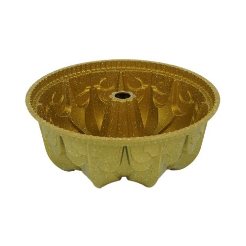 

✅Termurah Cetakan / Loyang Kue - Baker Fleur Bundt Pan Gold Limited