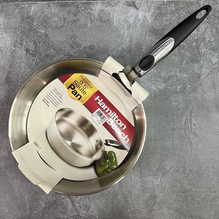 ✅Ready Hamilton Beach 9.5 Saute Pan - Wajan Stainless Terbatas