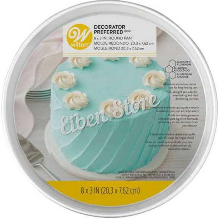 

✅Termurah Wilton Dec.Pref 8 X 3 Round Pan / Loyang Bulat O 203Cm X H 76Cm Berkualitas