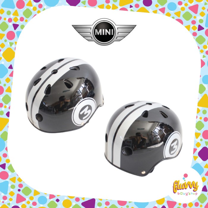 ✨New Helm Sepeda Anak Rastar - Mini Cooper Kids Helmet Terbatas