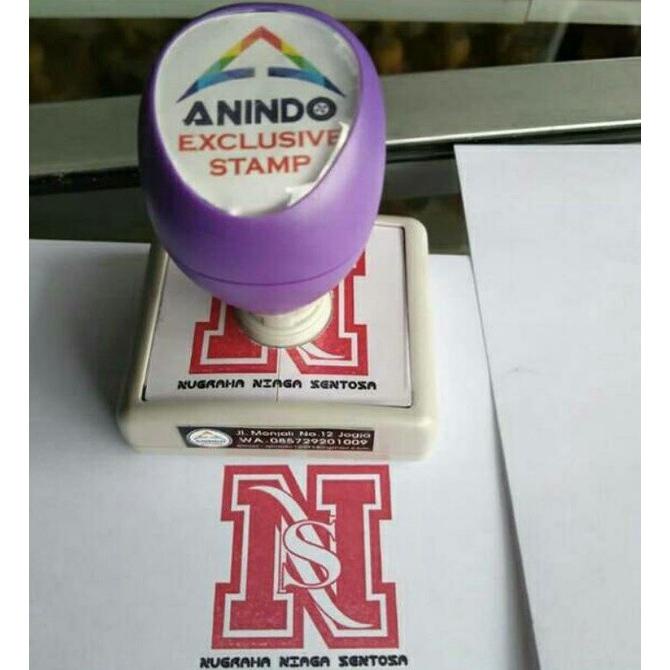 

Mesin Stempel Flash Jumbo Besar Qualitas 1X Tembak Cetak Stemp Besar