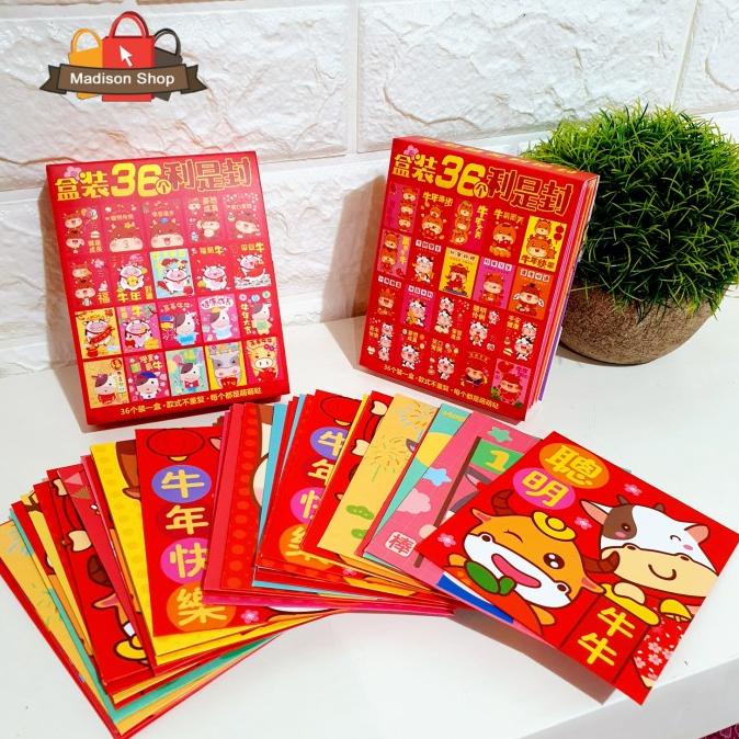 

Trend Angpao Kerbau Isi 36 Angpau Imlek Premium Tebal Ampau Sincia Murah Original