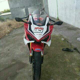 ✨New Ori Kedok V4 Motif Paketan Winglet Gp Cbr 150R All New Facelift 2016 Terbaru