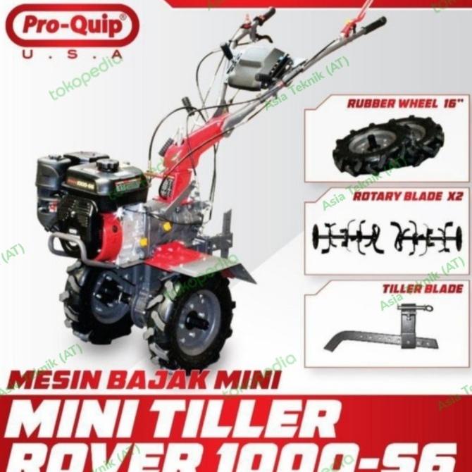 Cultivator Mesin Bajak Sawah Heavy Duty Proquip Rover 1000 S6 Rth