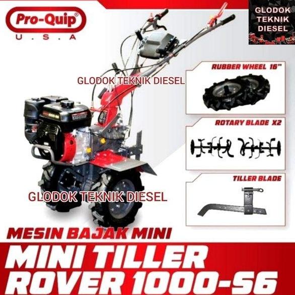 Mesin Bajak Mini / Mini Tiller / Cultivator Proquip Rover 1000-S6 Rth