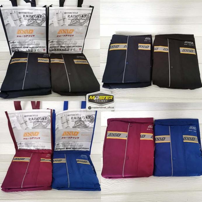 Jas Hujan Axio Jaket Hujan Axio Original Free Totebag Axio Pria Wanita