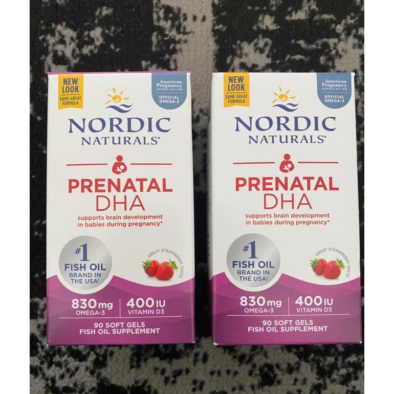 NORDIC NATURALS PRENATAL DHA STRAWBERRY 90 SOFTGELS