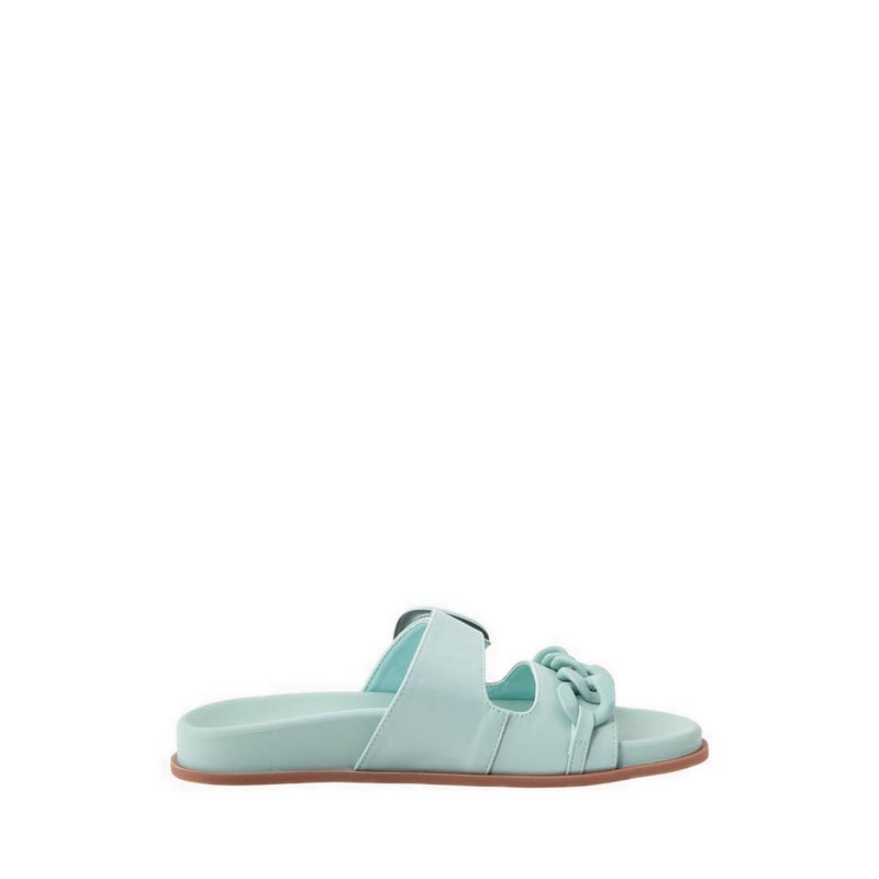 [MODEL TERKINI] Payless Brash Royalty Womens Chain Footbed - Mint_05
